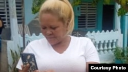 Donaida Pérez Paseiro, liberada este miércoles. 