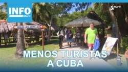 Info Martí | Menos turistas llegan a Cuba