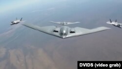 Bombardero B-2 como los utilizados en la operación militar de EEUU contra tres instalaciones nucleares de Irán.