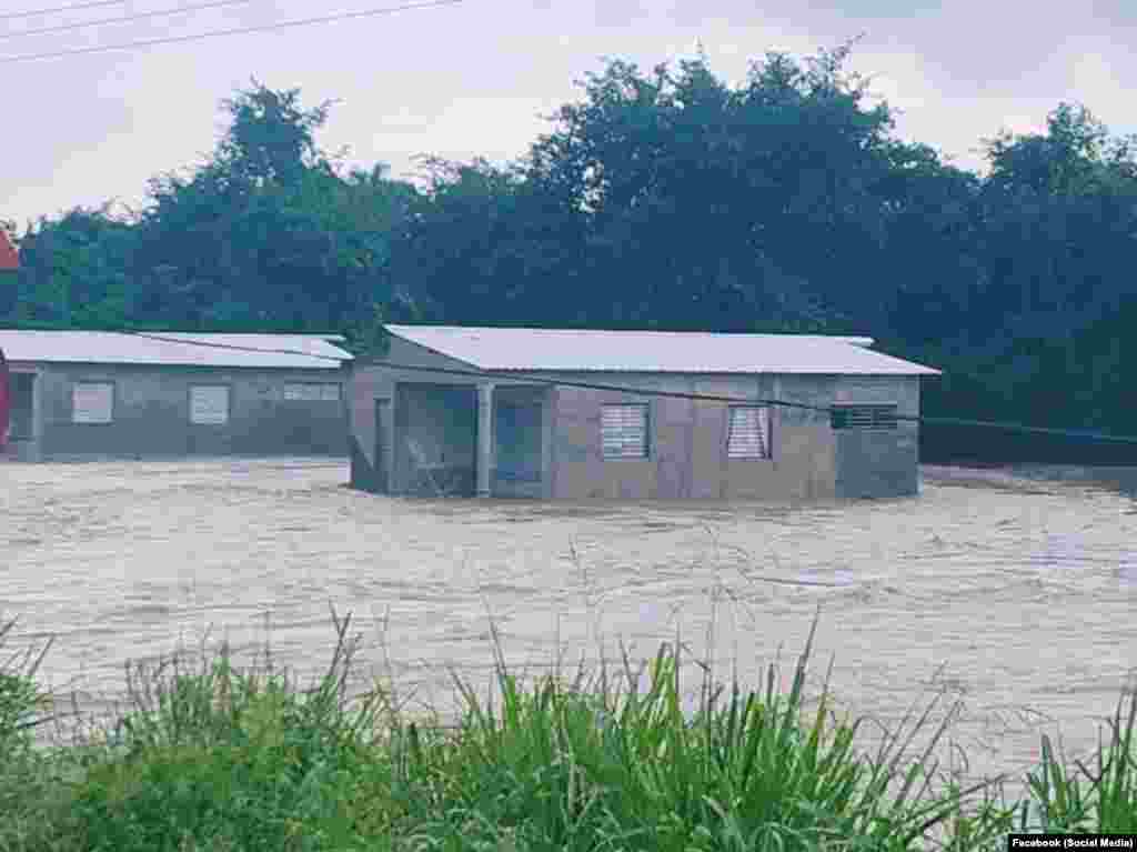 Inundaciones este fin de semana en Sagua la Grande, Villa Clara.
