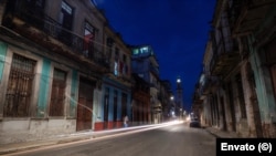 La Habana en apagón al atardecer. (Foto: Envato)